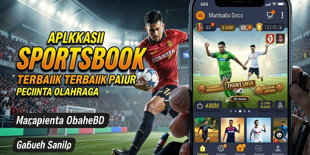 Screenshot utama dari gameplay aplikasi Sportsbook 66D.