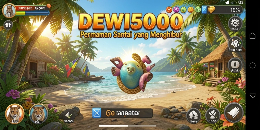 Gameplay seru DEWI5000 dengan tantangan menarik.