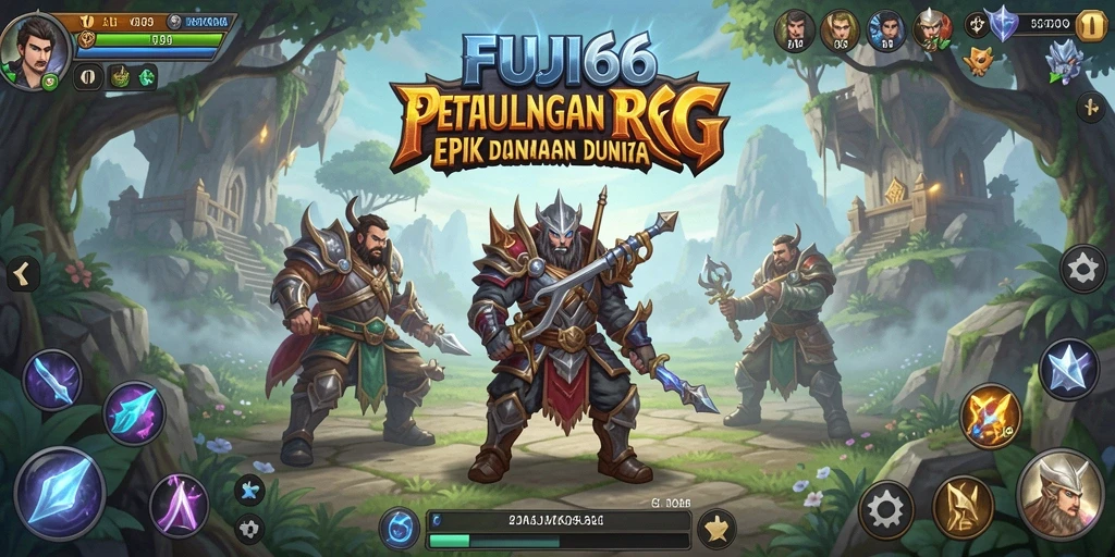 Tampilan menarik gameplay RPG FUJI66 yang memukau.