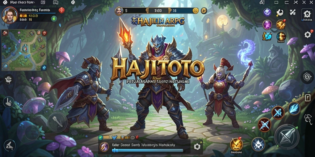 Tampilan dinamis gameplay ARPG di HAJITOTO yang mendebarkan.