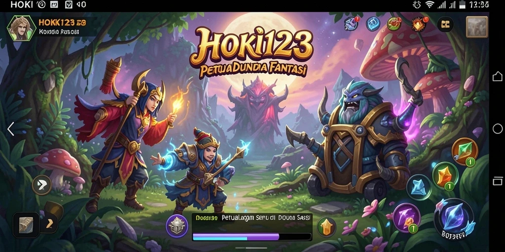 Tampilan gameplay HOKI123 yang menakjubkan saat menjelajahi dunia petualangan.