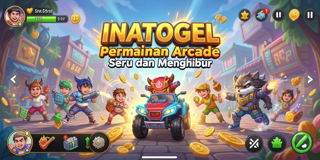 Tangkapan layar permainan INATOGEL yang menampilkan aksi arcade seru.