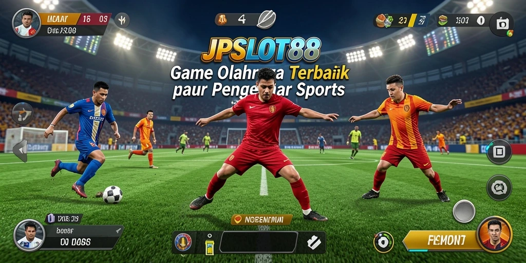 Tampilan gameplay menarik dari JPSLOT88 menampilkan aksi olahraga yang mendebarkan.