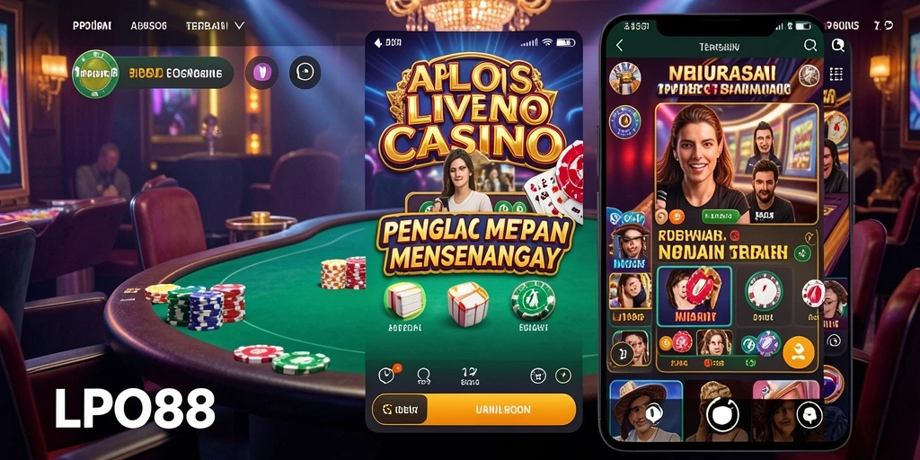Gambaran menarik gameplay Live Casino di LPO88 dengan dealer profesional.