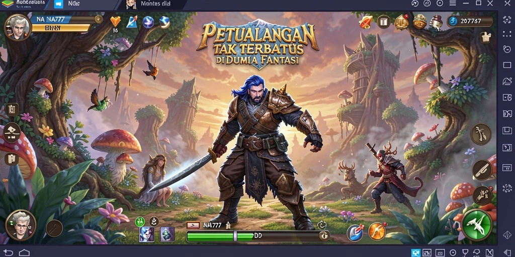 Tampilan gameplay NA777 yang memikat dalam dunia petualangan.
