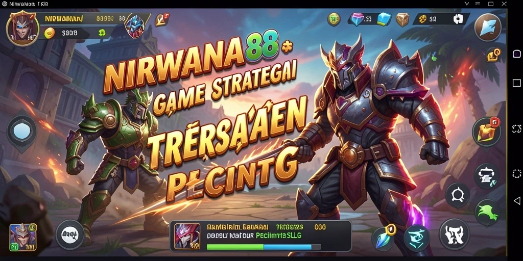 Tampilan gameplay SLG yang seru dan mendebarkan di NIRWANA88.