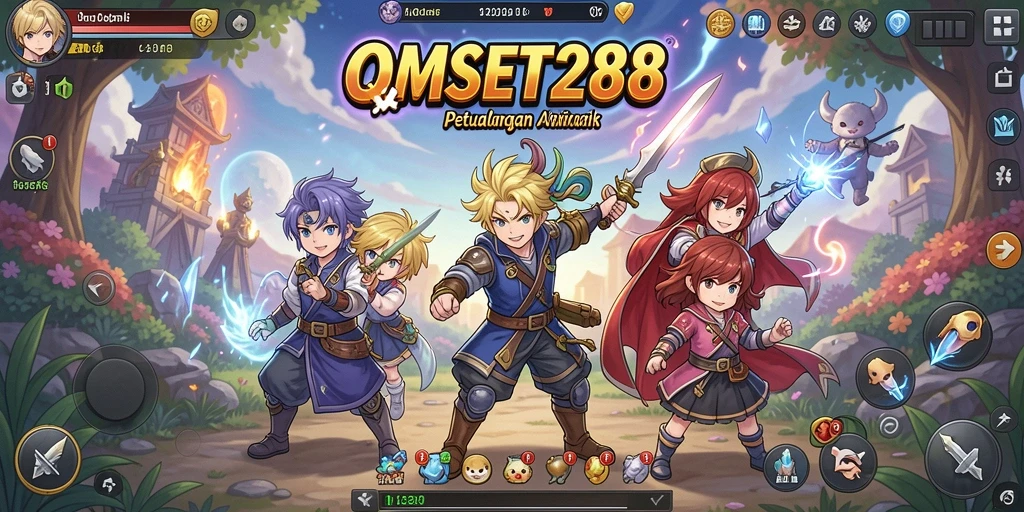 Gameplay OMSET288 yang seru dan karakter anime yang menarik.