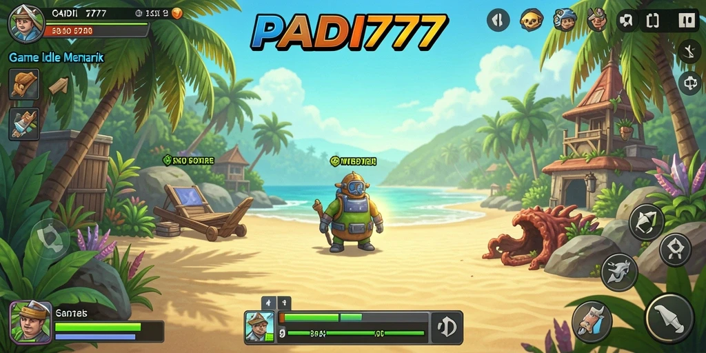 Tampilan gameplay PADI777 yang seru dan mengasyikkan.