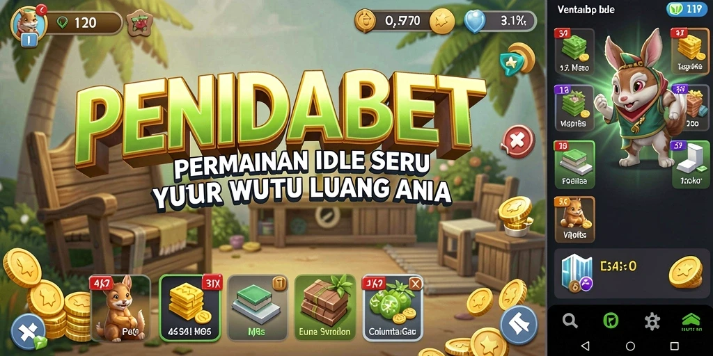 Tampilan gameplay PENIDABET yang menarik dan mengasyikkan dalam mode Idle.