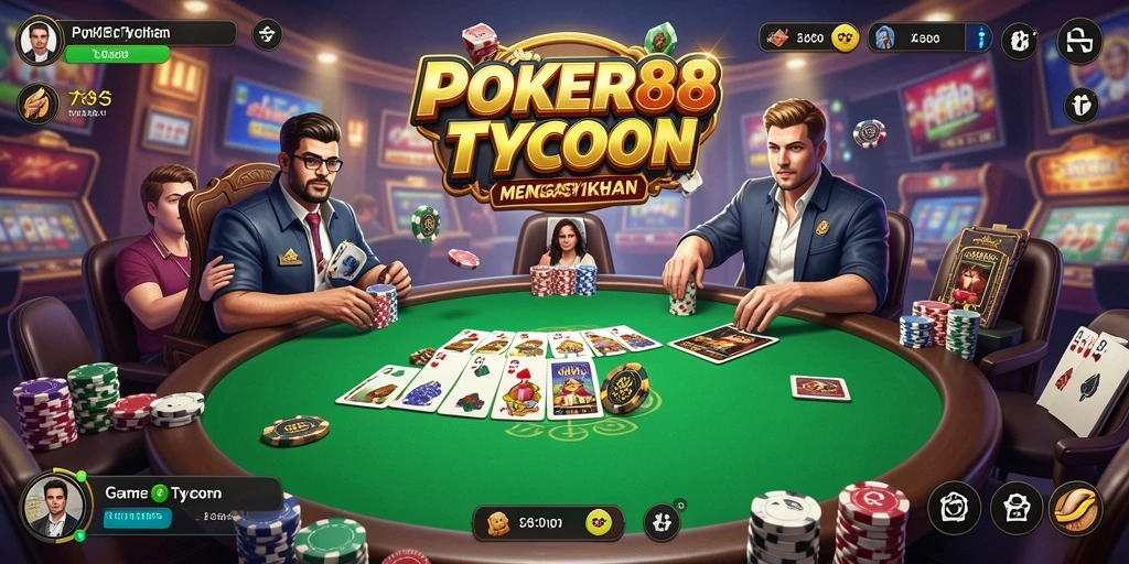 Gameplay POKER88 yang mendebarkan dan kompetitif.