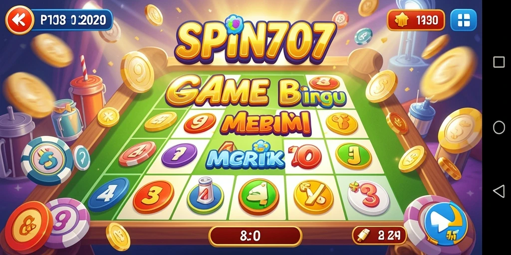 Tampilan gameplay SPIN707 yang seru dan interaktif dalam permainan Bingo.