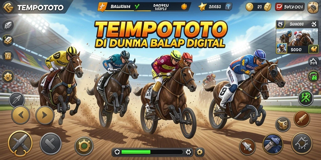Menampilkan aksi balapan seru di lintasan yang beragam.