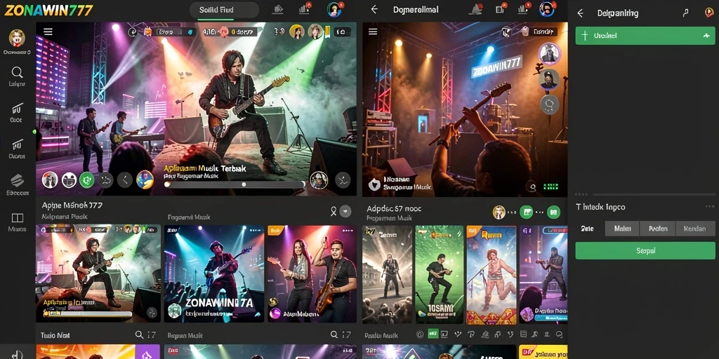 Gameplay ZONAWIN777 dengan fitur musik interaktif yang menarik